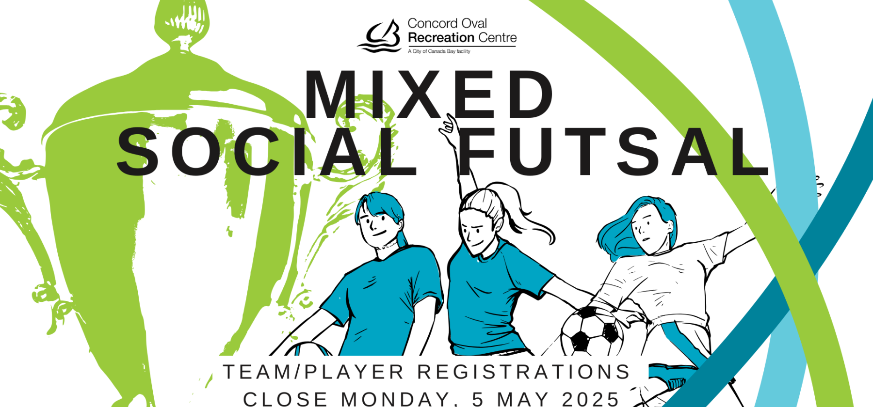 Mixed Social Futsal at Concord Oval Recreation Centre